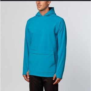 SENTRI- HOODIE // BLUE// pullover ski jacket